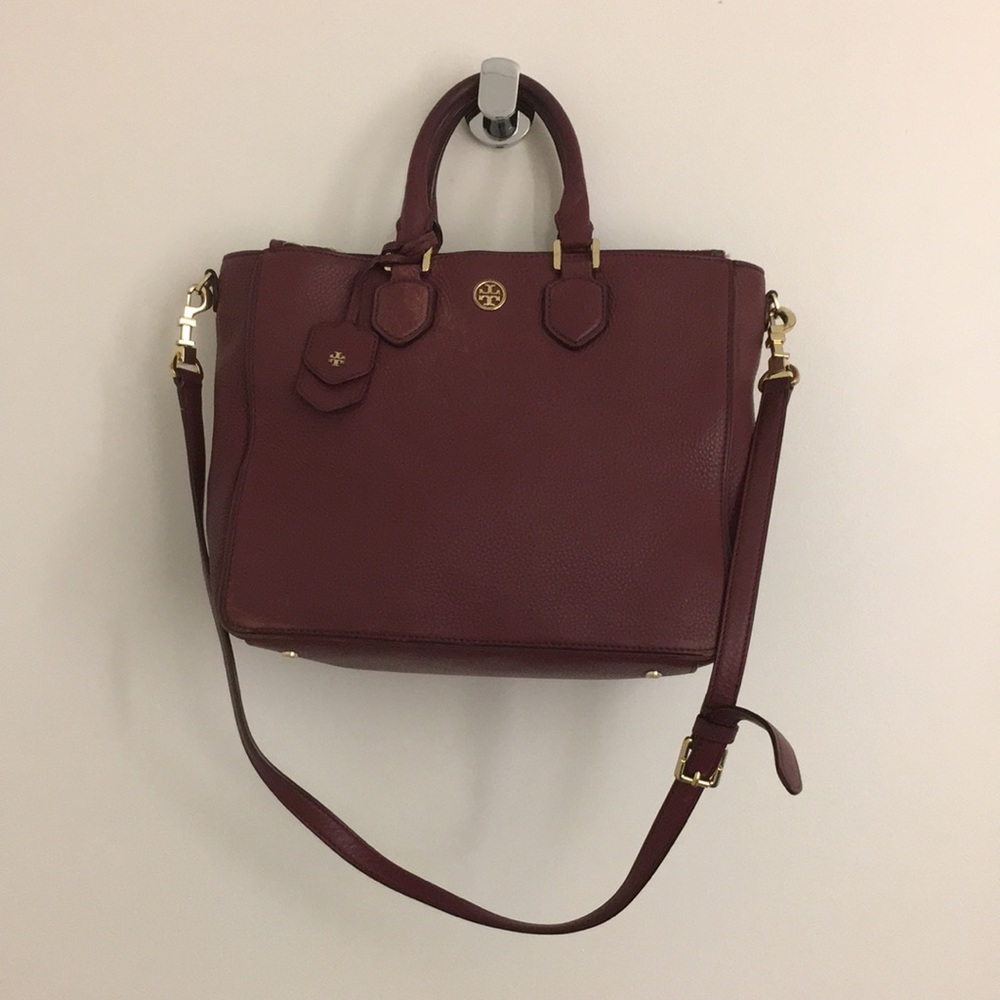 Tory Burch Robinson Double Zip Tote Bag